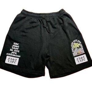 RGSTR Fast Life Graphic Shorts Black Men’s XL Streetwear Drawstring